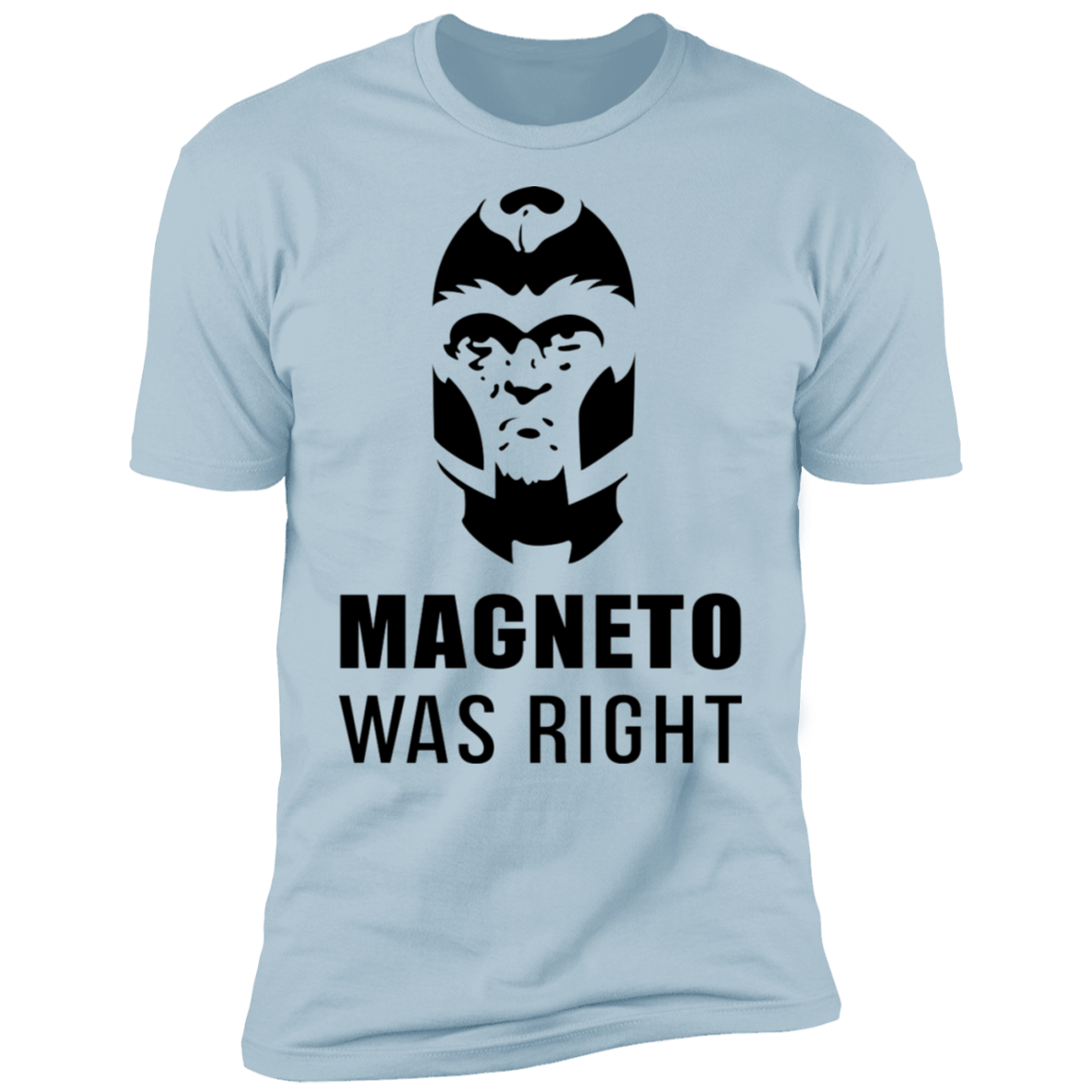 T-Shirts Light Blue / S Magneto Was Right Men's Premium T-Shirt