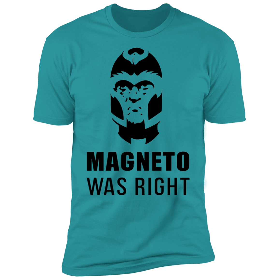 T-Shirts Tahiti Blue / S Magneto Was Right Men's Premium T-Shirt