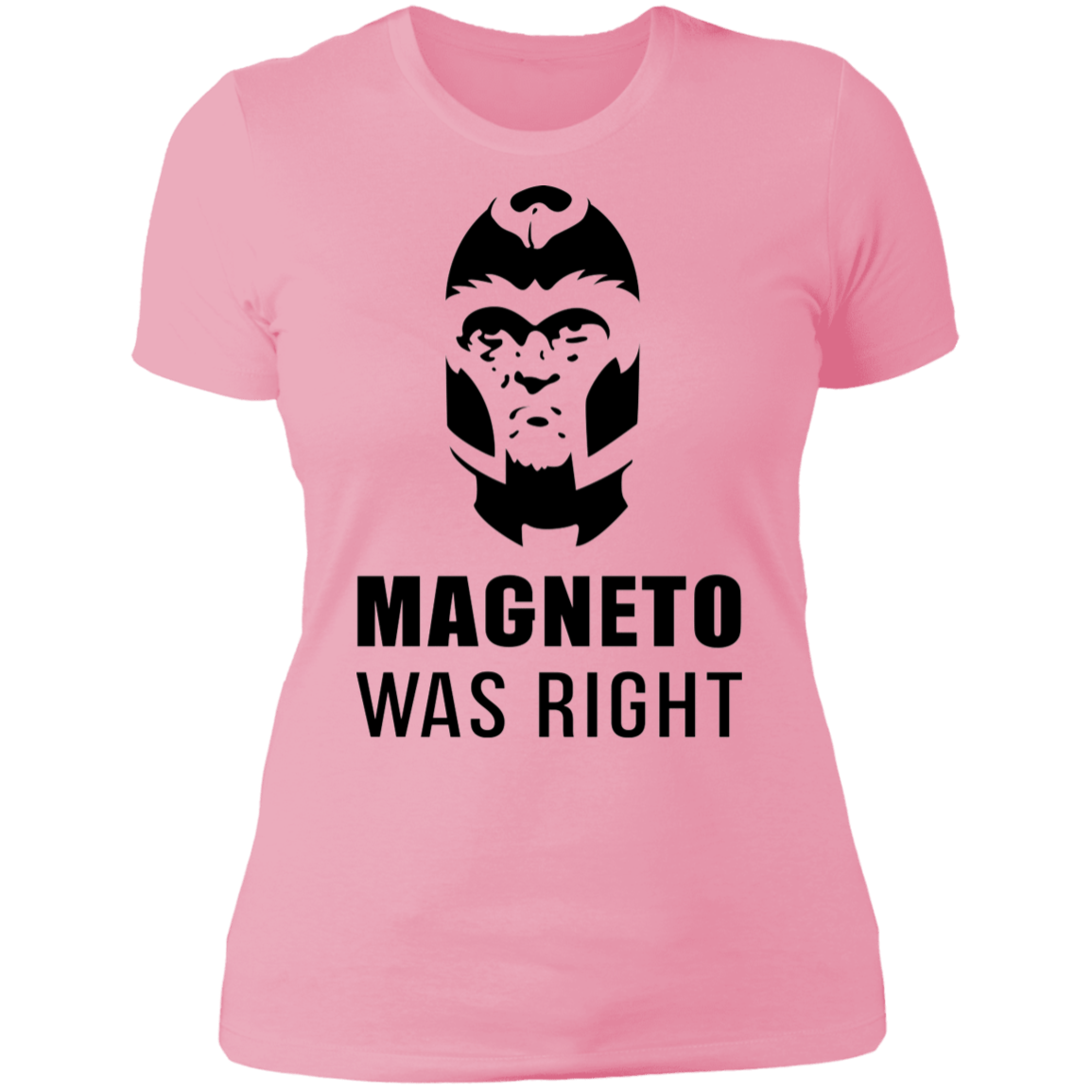 T-Shirts Light Pink / S Magneto Was Right Women's Premium T-Shirt