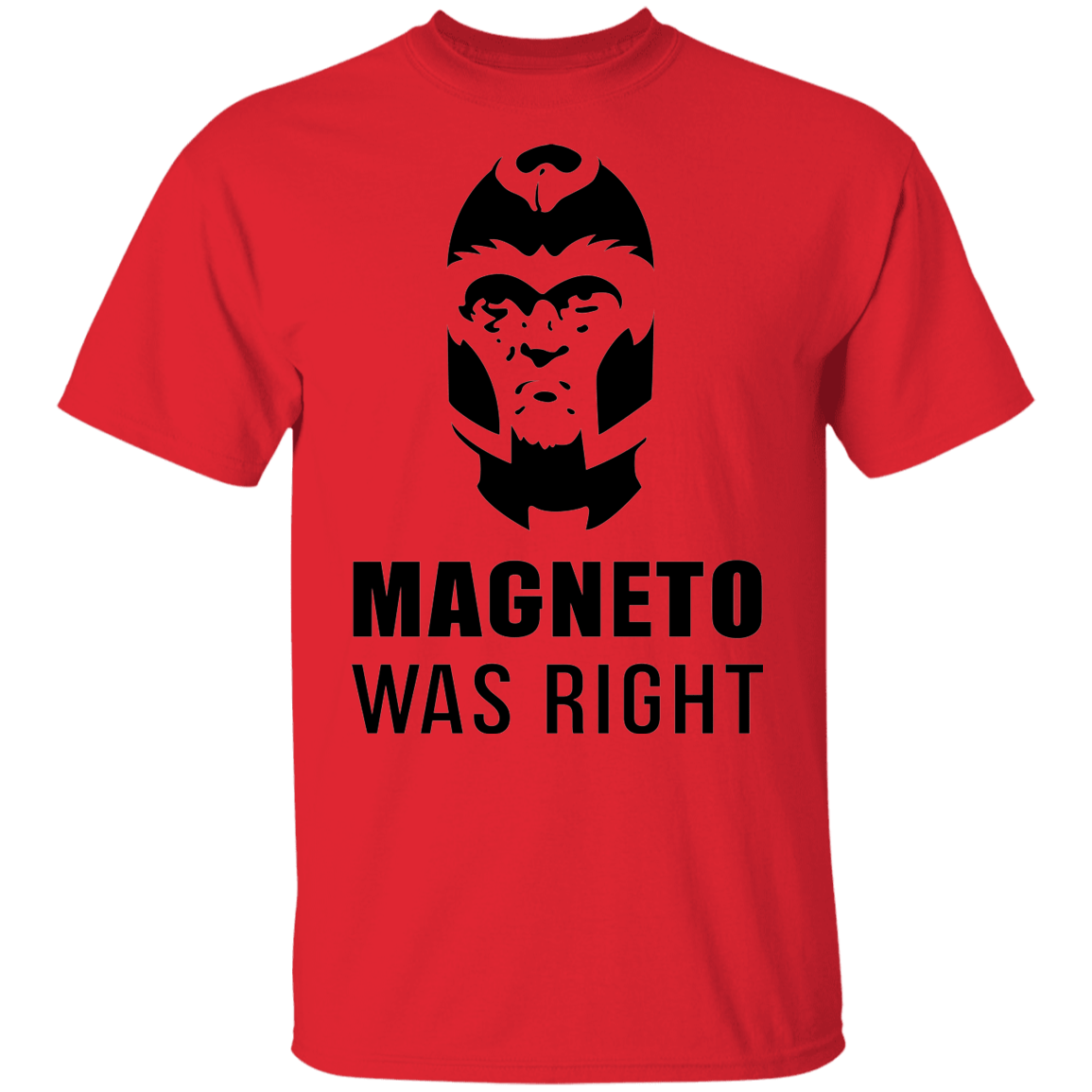 T-Shirts Red / YXS Magneto Was Right Youth T-Shirt
