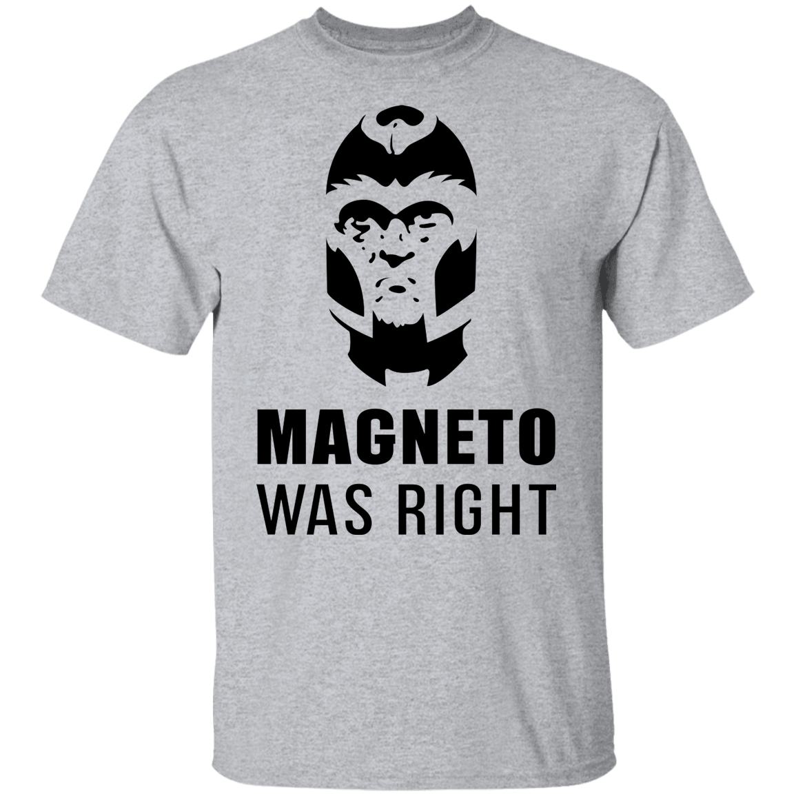 T-Shirts Sport Grey / YXS Magneto Was Right Youth T-Shirt