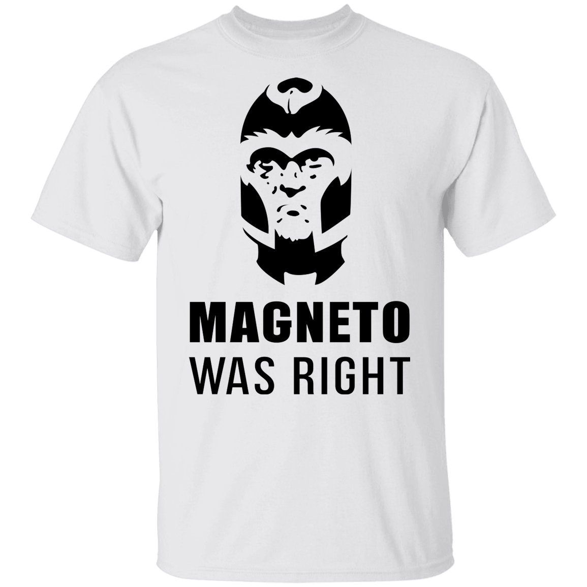 T-Shirts White / YXS Magneto Was Right Youth T-Shirt