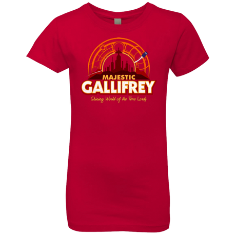 T-Shirts Red / YXS Majestic Gallifrey Girls Premium T-Shirt
