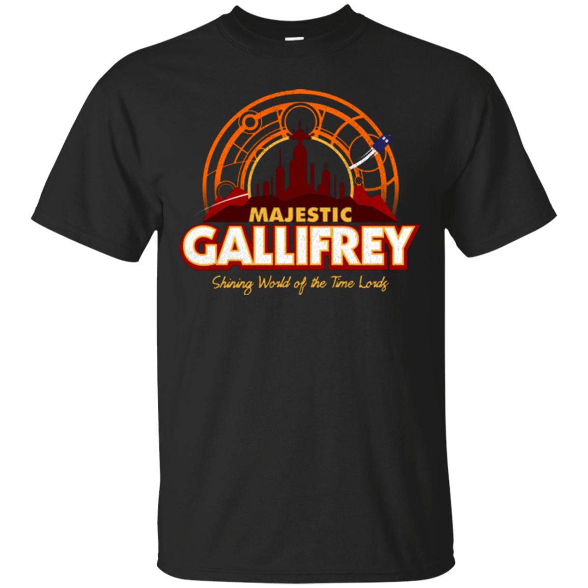 T-Shirts Black / Small Majestic Gallifrey T-Shirt