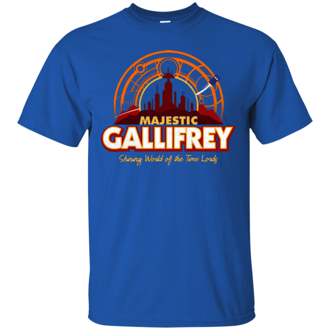 T-Shirts Royal / Small Majestic Gallifrey T-Shirt