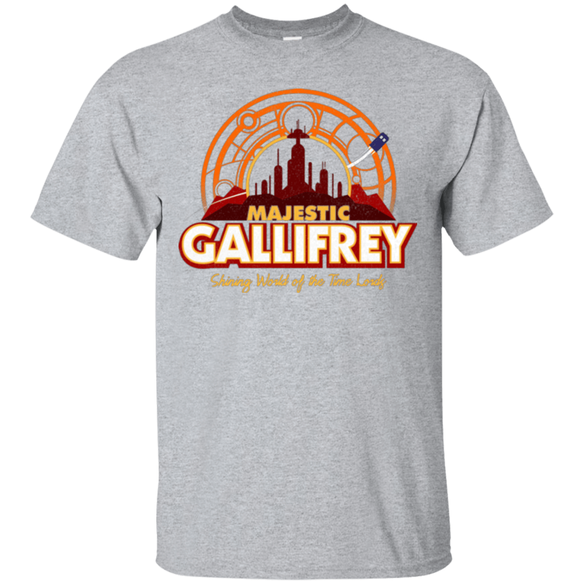 T-Shirts Sport Grey / Small Majestic Gallifrey T-Shirt