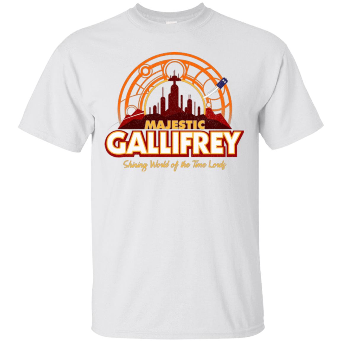 T-Shirts White / Small Majestic Gallifrey T-Shirt