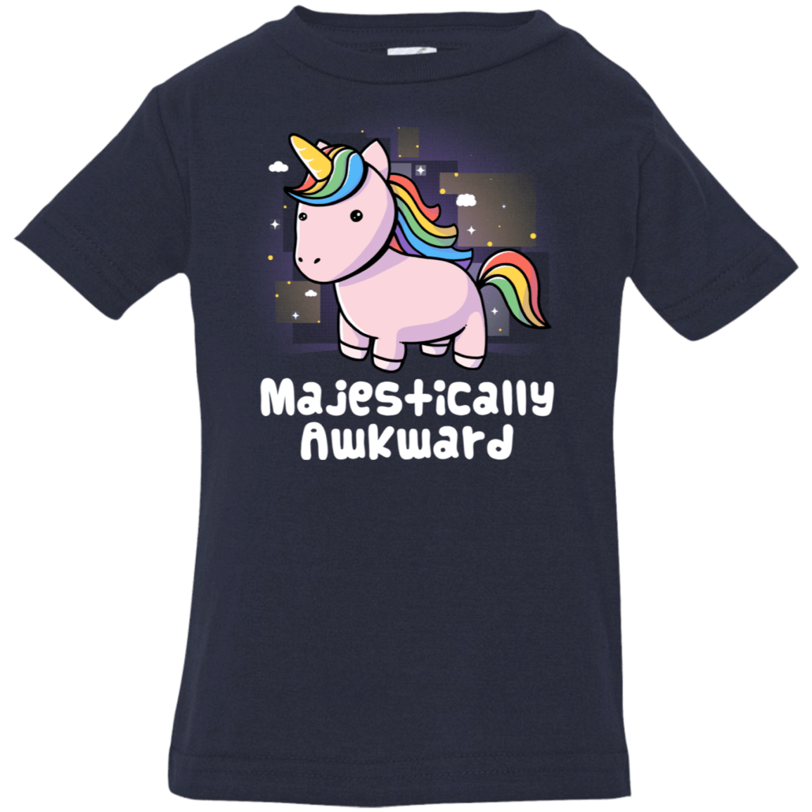T-Shirts Navy / 6 Months Majestically Awkward Infant Premium T-Shirt