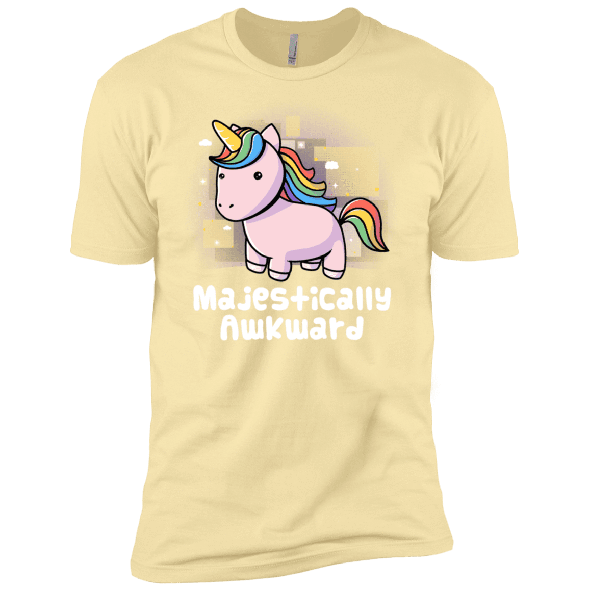 T-Shirts Banana Cream / X-Small Majestically Awkward Men's Premium T-Shirt