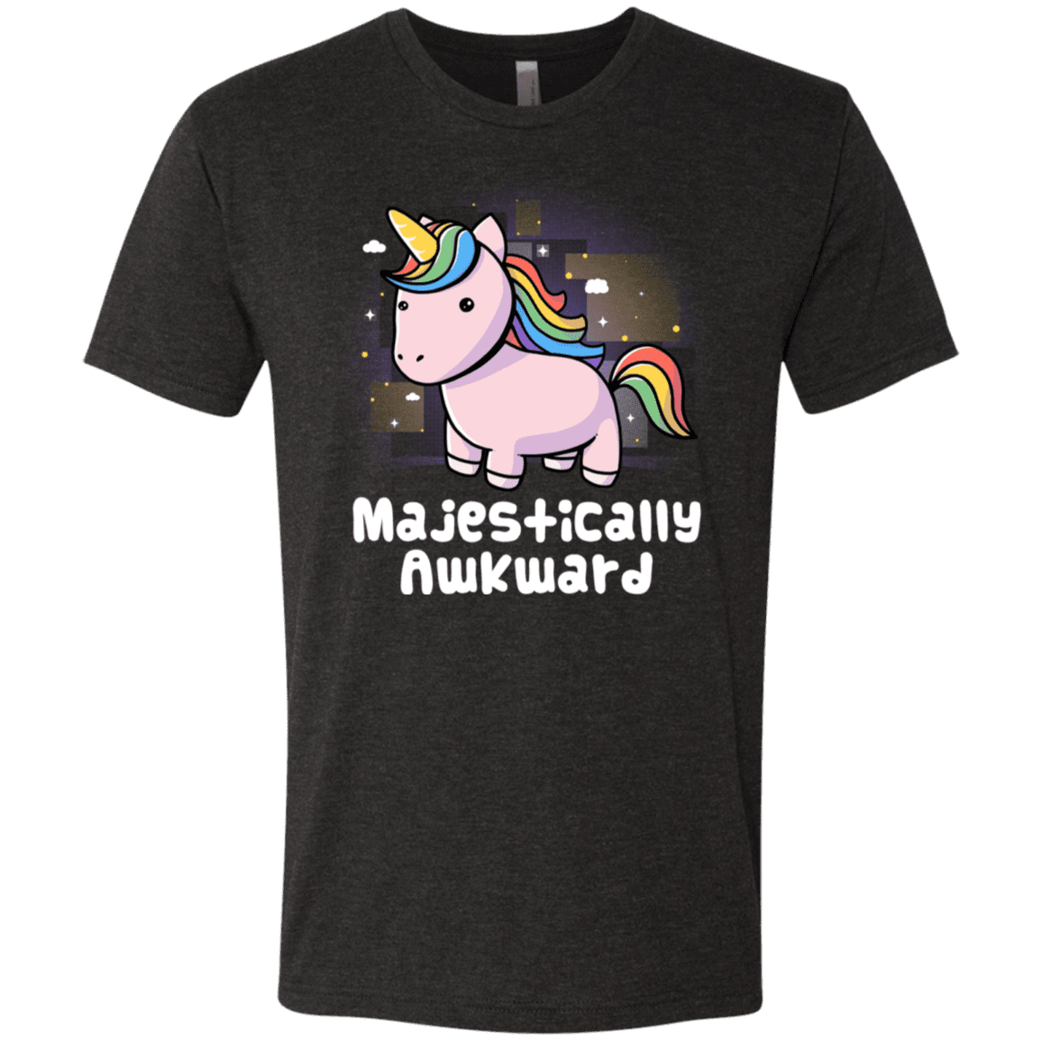 T-Shirts Vintage Black / S Majestically Awkward Men's Triblend T-Shirt