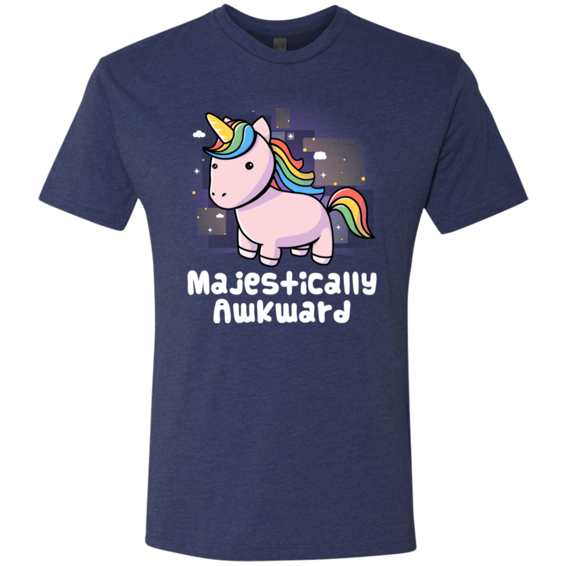 T-Shirts Vintage Navy / S Majestically Awkward Men's Triblend T-Shirt