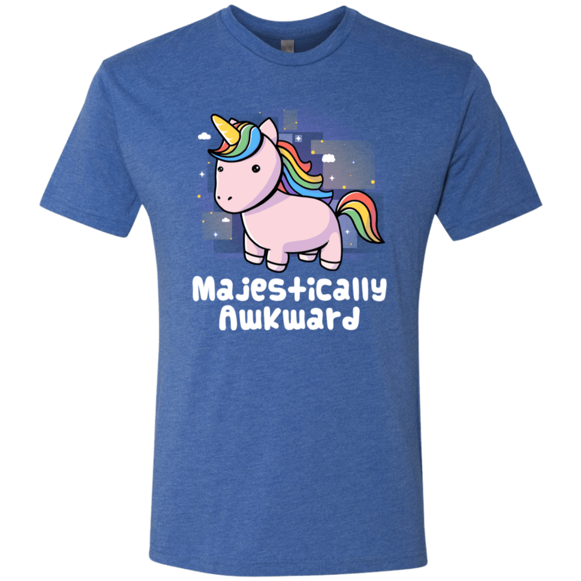 T-Shirts Vintage Royal / S Majestically Awkward Men's Triblend T-Shirt