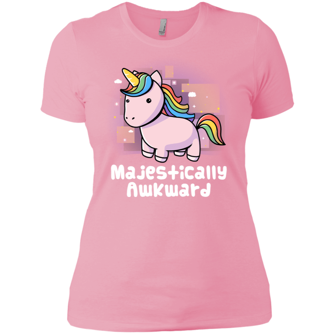 T-Shirts Light Pink / X-Small Majestically Awkward Women's Premium T-Shirt