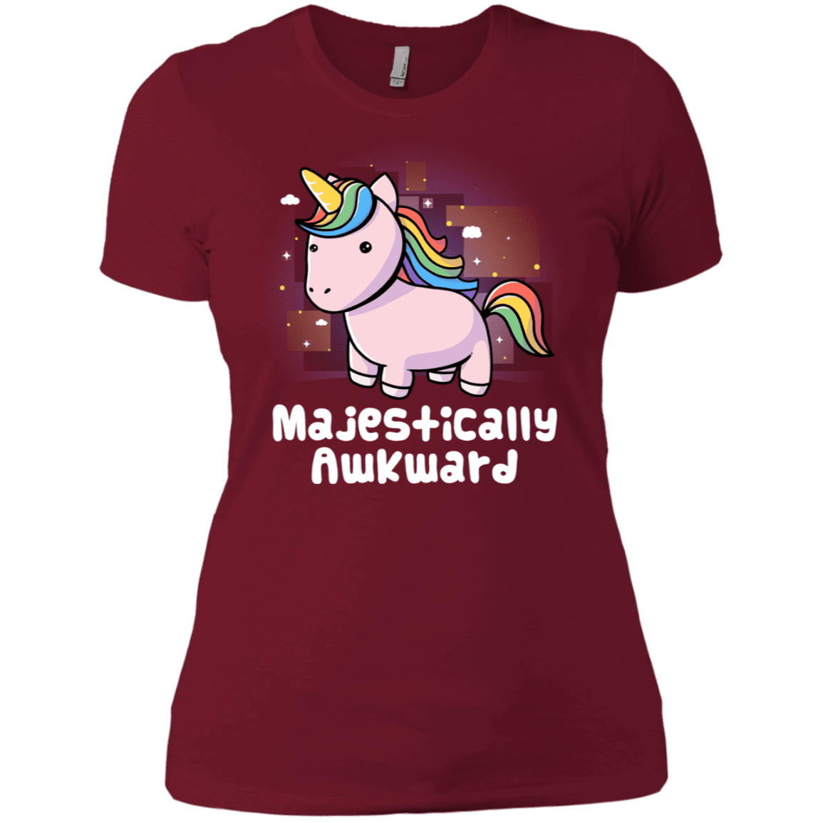 T-Shirts Scarlet / S Majestically Awkward Women's Premium T-Shirt
