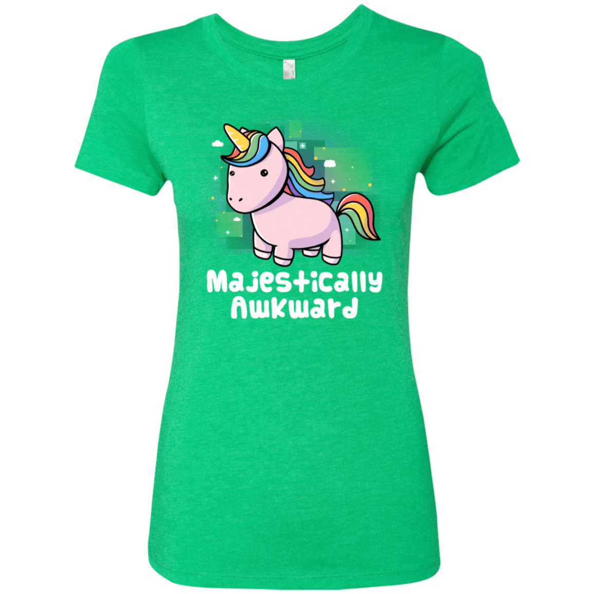 T-Shirts Envy / S Majestically Awkward Women's Triblend T-Shirt
