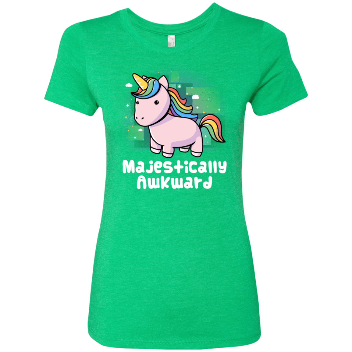 T-Shirts Envy / S Majestically Awkward Women's Triblend T-Shirt
