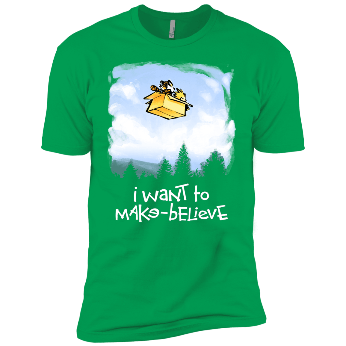 T-Shirts Kelly Green / YXS Make Believe Boys Premium T-Shirt
