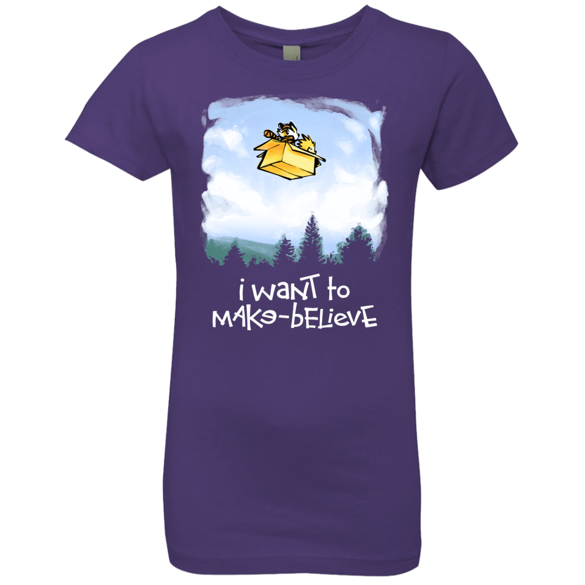 T-Shirts Purple Rush / YXS Make Believe Girls Premium T-Shirt