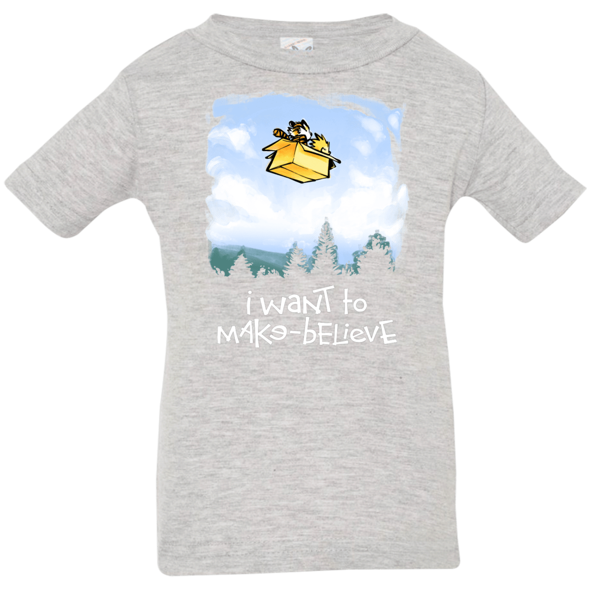 T-Shirts Heather Grey / 6 Months Make Believe Infant Premium T-Shirt