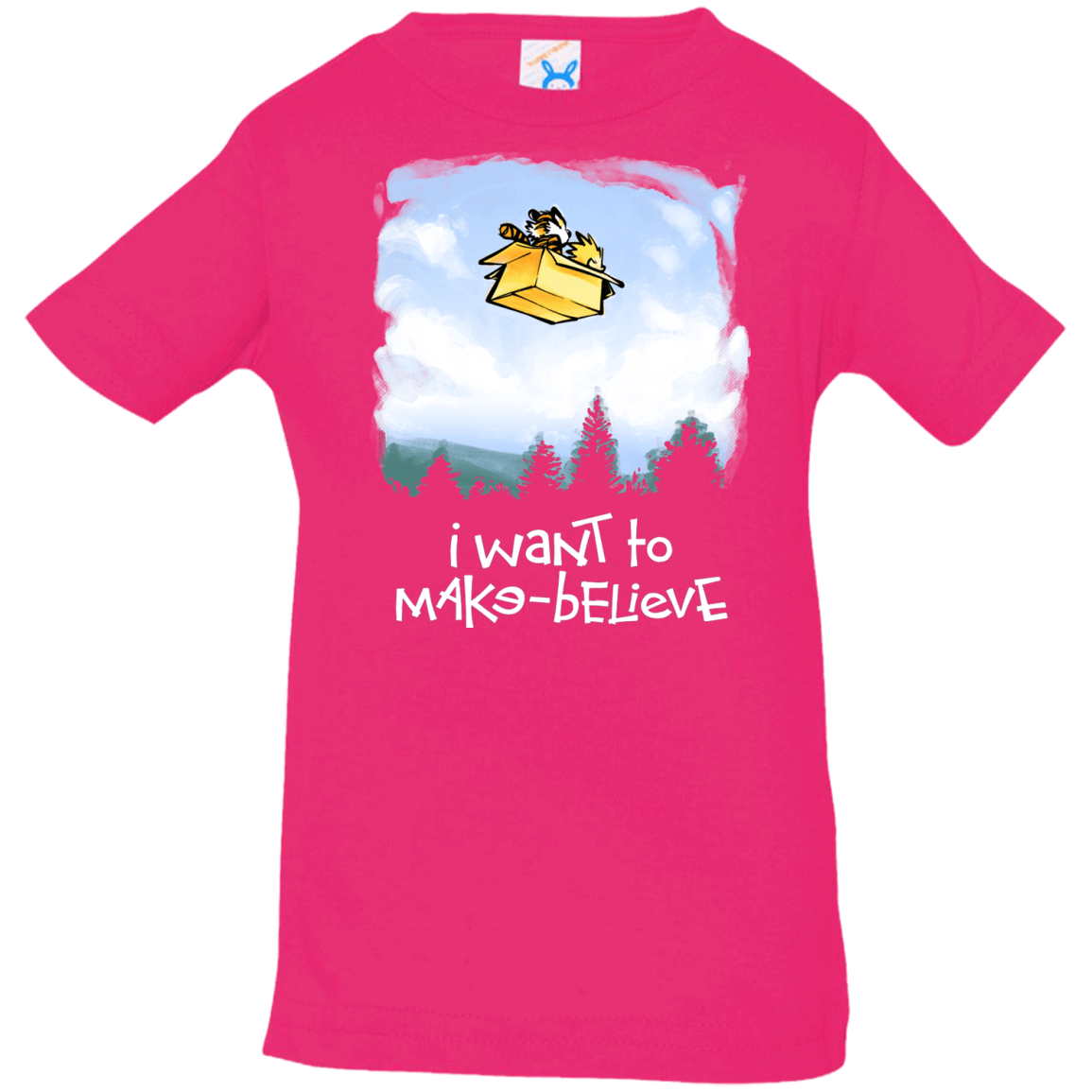 T-Shirts Hot Pink / 6 Months Make Believe Infant Premium T-Shirt