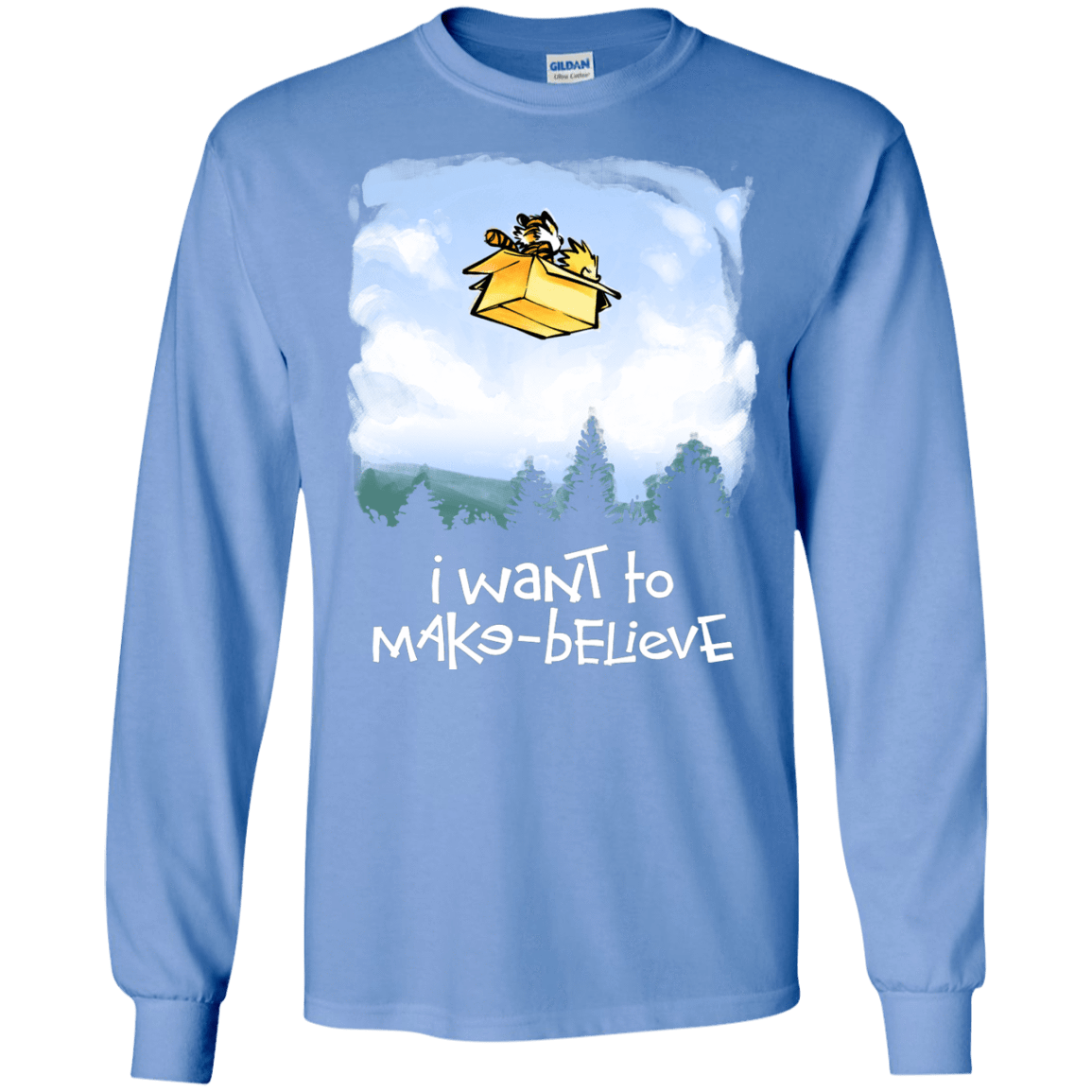 T-Shirts Carolina Blue / S Make Believe Men's Long Sleeve T-Shirt