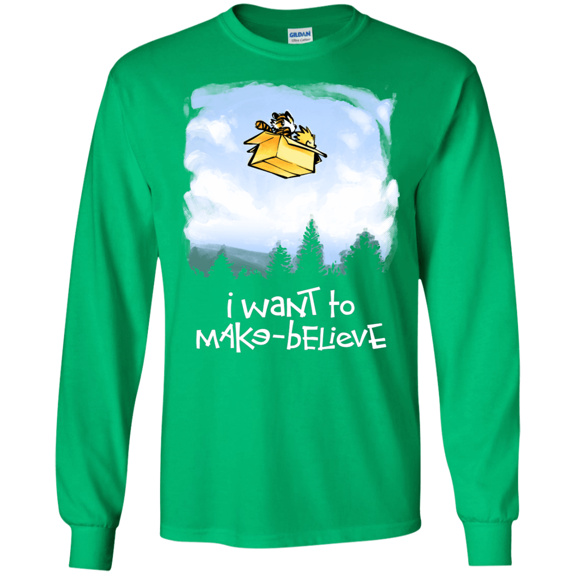 T-Shirts Irish Green / S Make Believe Men's Long Sleeve T-Shirt