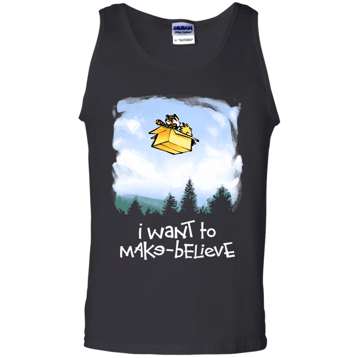 T-Shirts Black / S Make Believe Men's Tank Top