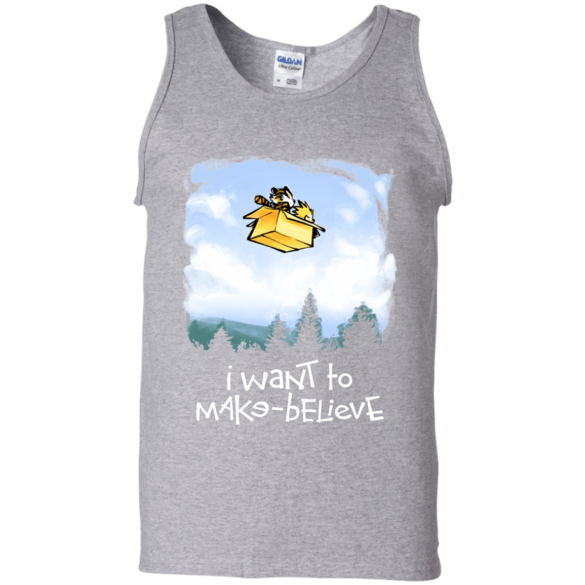 T-Shirts Sport Grey / S Make Believe Men's Tank Top