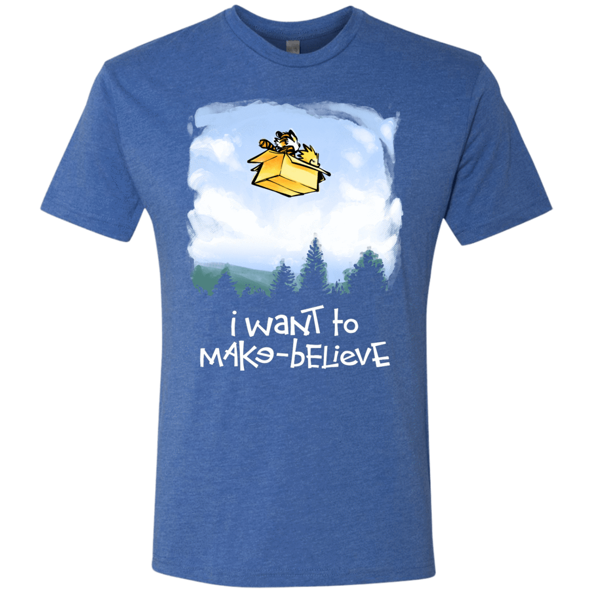 T-Shirts Vintage Royal / S Make Believe Men's Triblend T-Shirt
