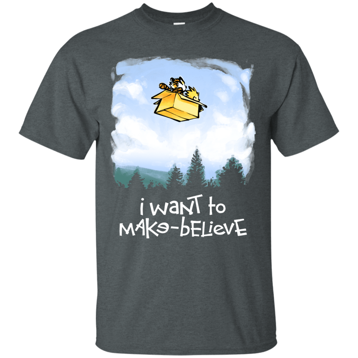 T-Shirts Dark Heather / S Make Believe T-Shirt