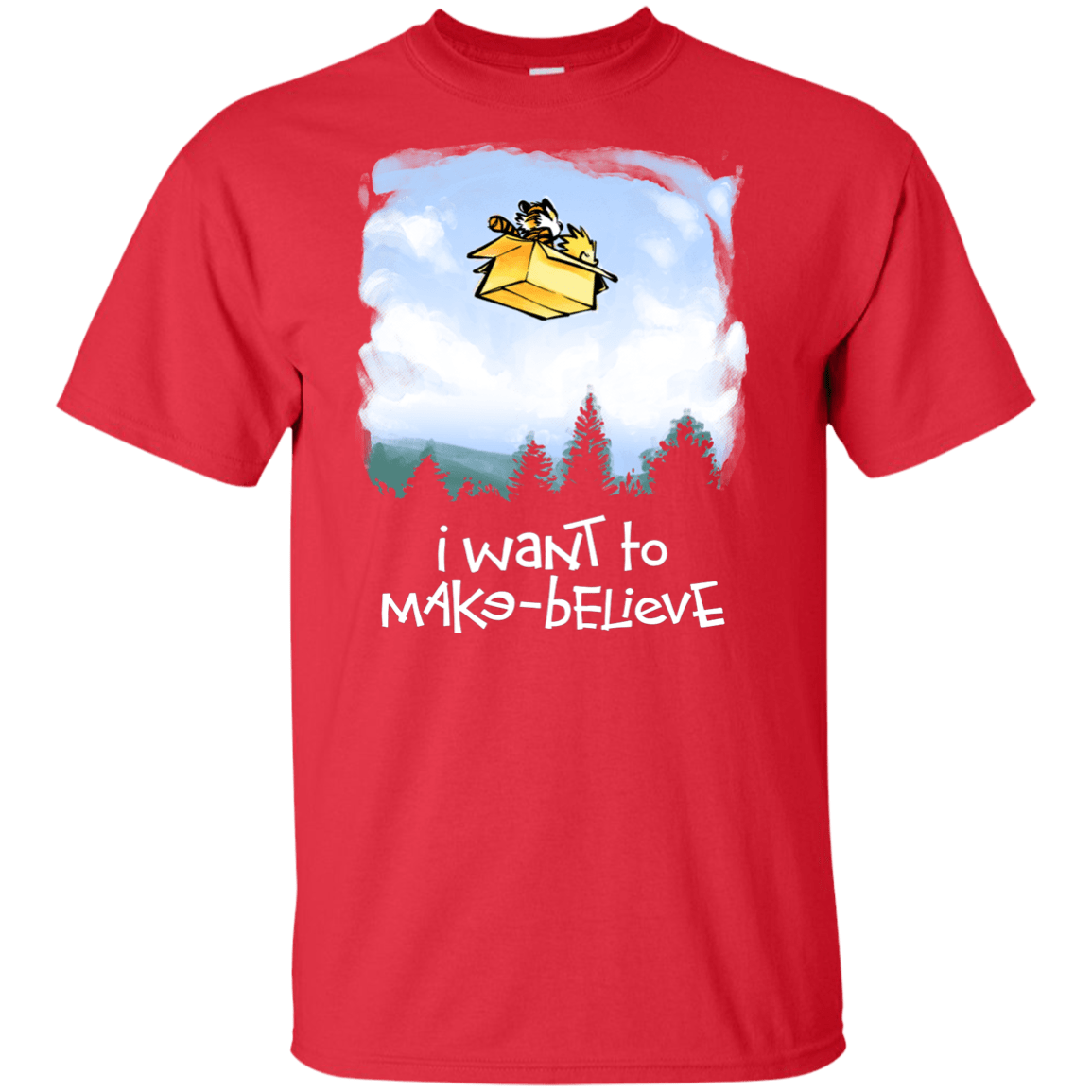 T-Shirts Red / XLT Make Believe Tall T-Shirt