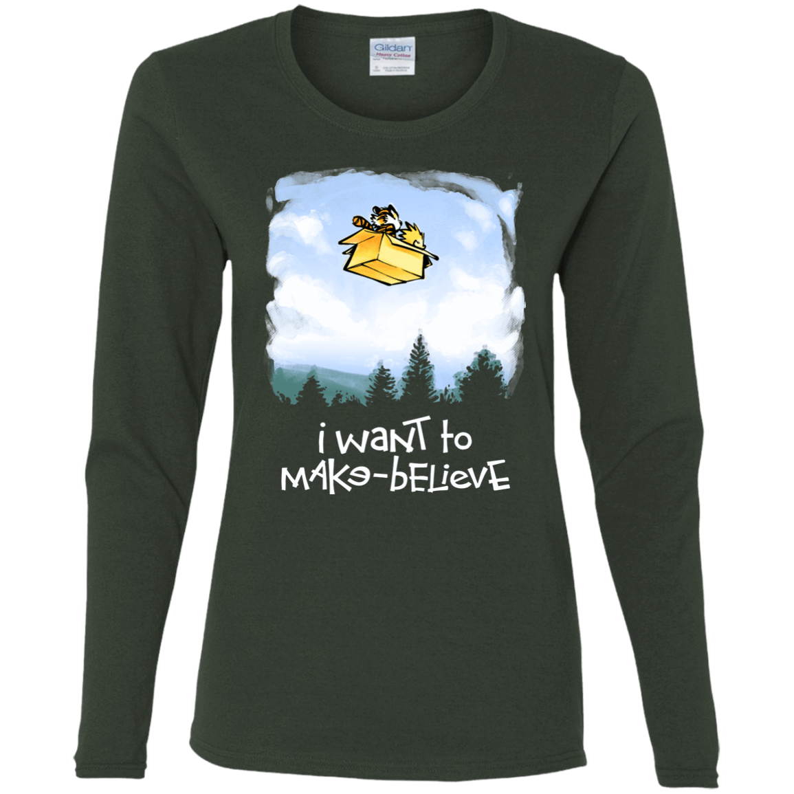 T-Shirts Forest / S Make Believe Women's Long Sleeve T-Shirt