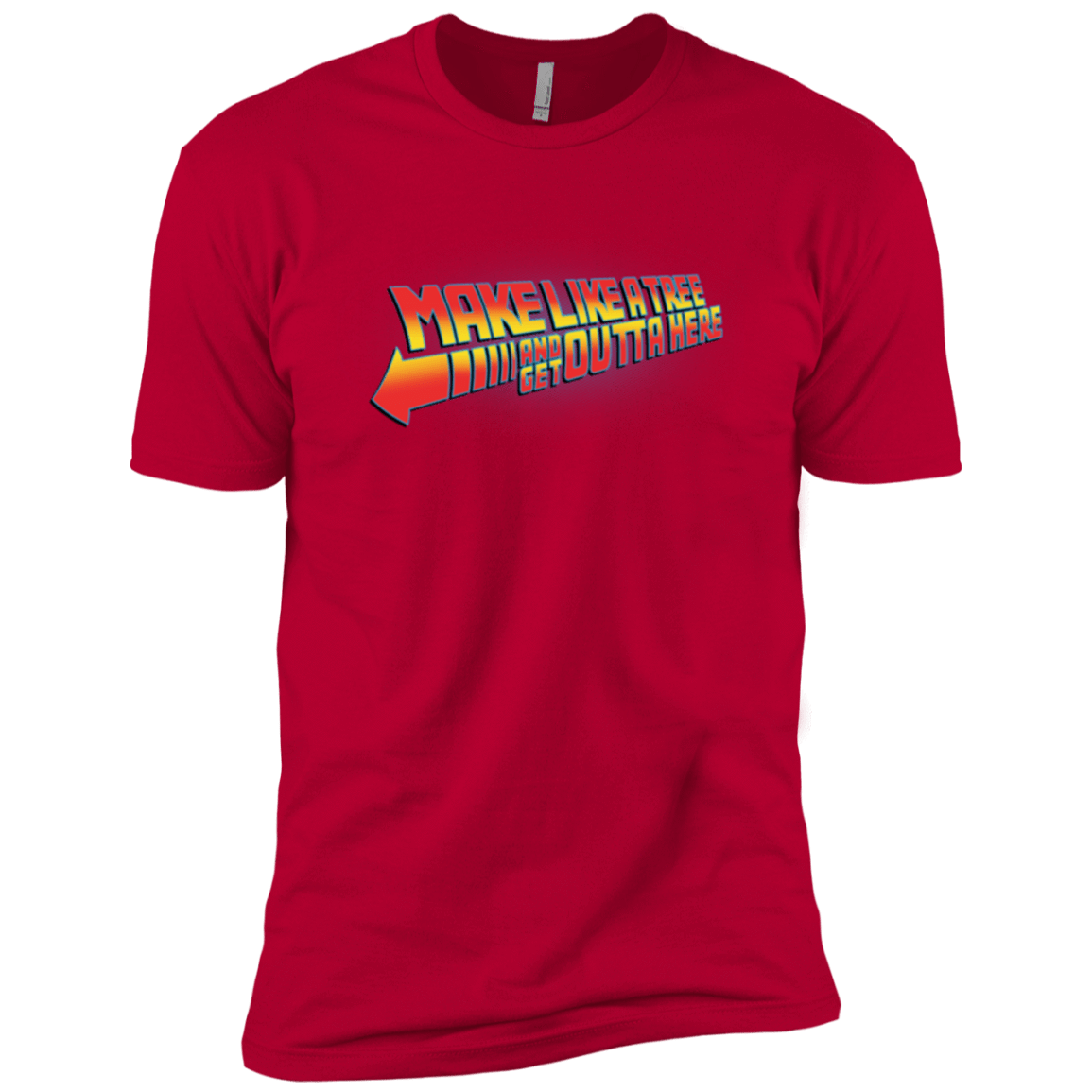 T-Shirts Red / YXS Make Like A Tree Boys Premium T-Shirt