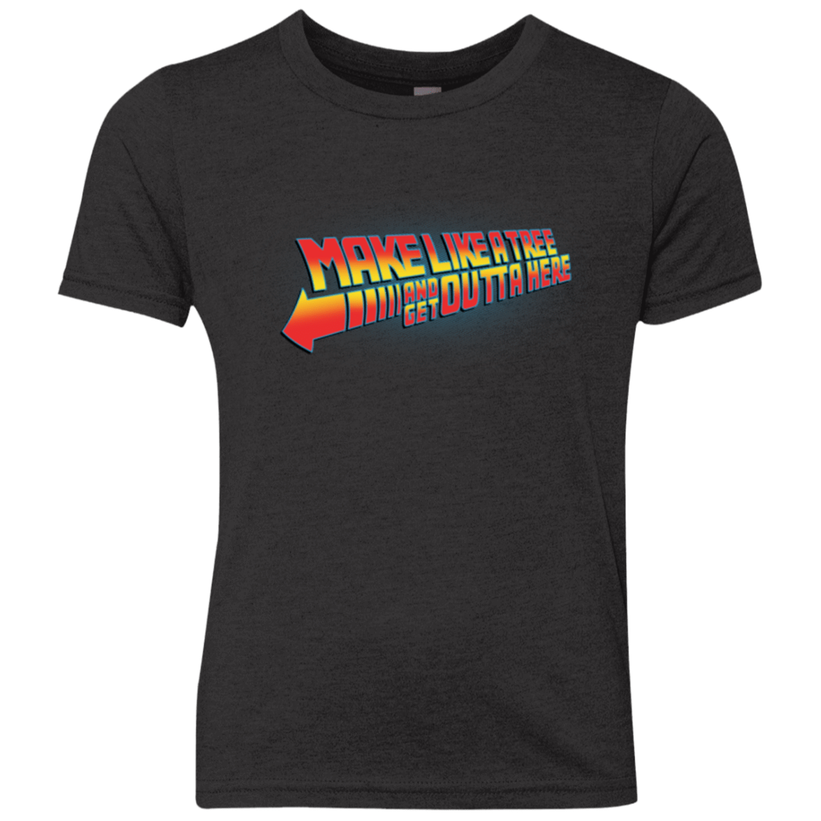 T-Shirts Vintage Black / YXS Make Like A Tree Youth Triblend T-Shirt