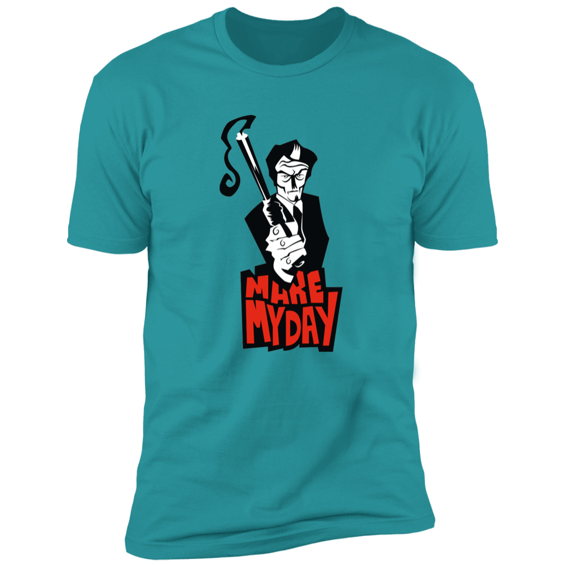 T-Shirts Tahiti Blue / S Make My Day Men's Premium T-Shirt