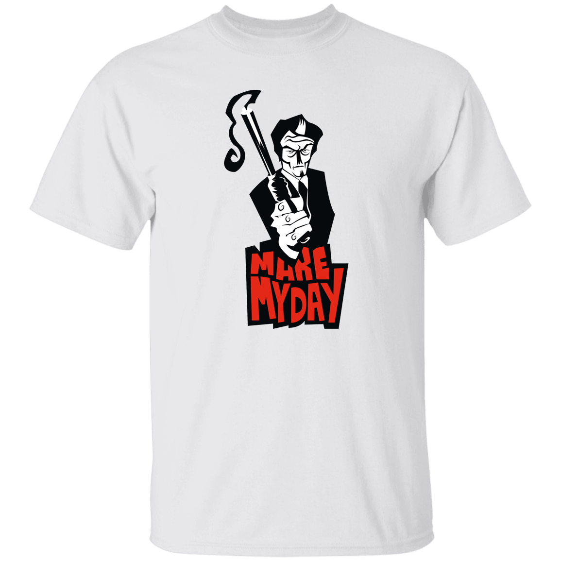 T-Shirts White / S Make My Day T-Shirt