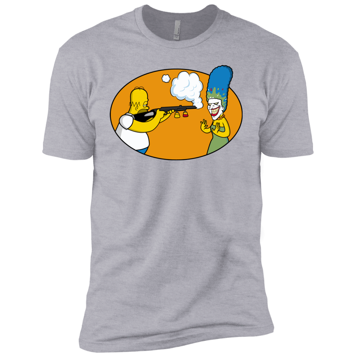 T-Shirts Heather Grey / YXS Make Up Gun Boys Premium T-Shirt