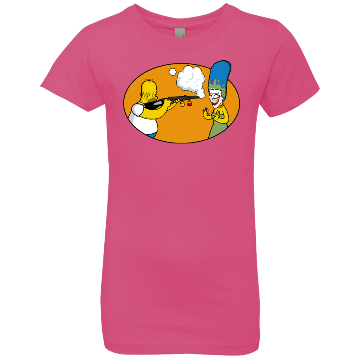 T-Shirts Hot Pink / YXS Make Up Gun Girls Premium T-Shirt