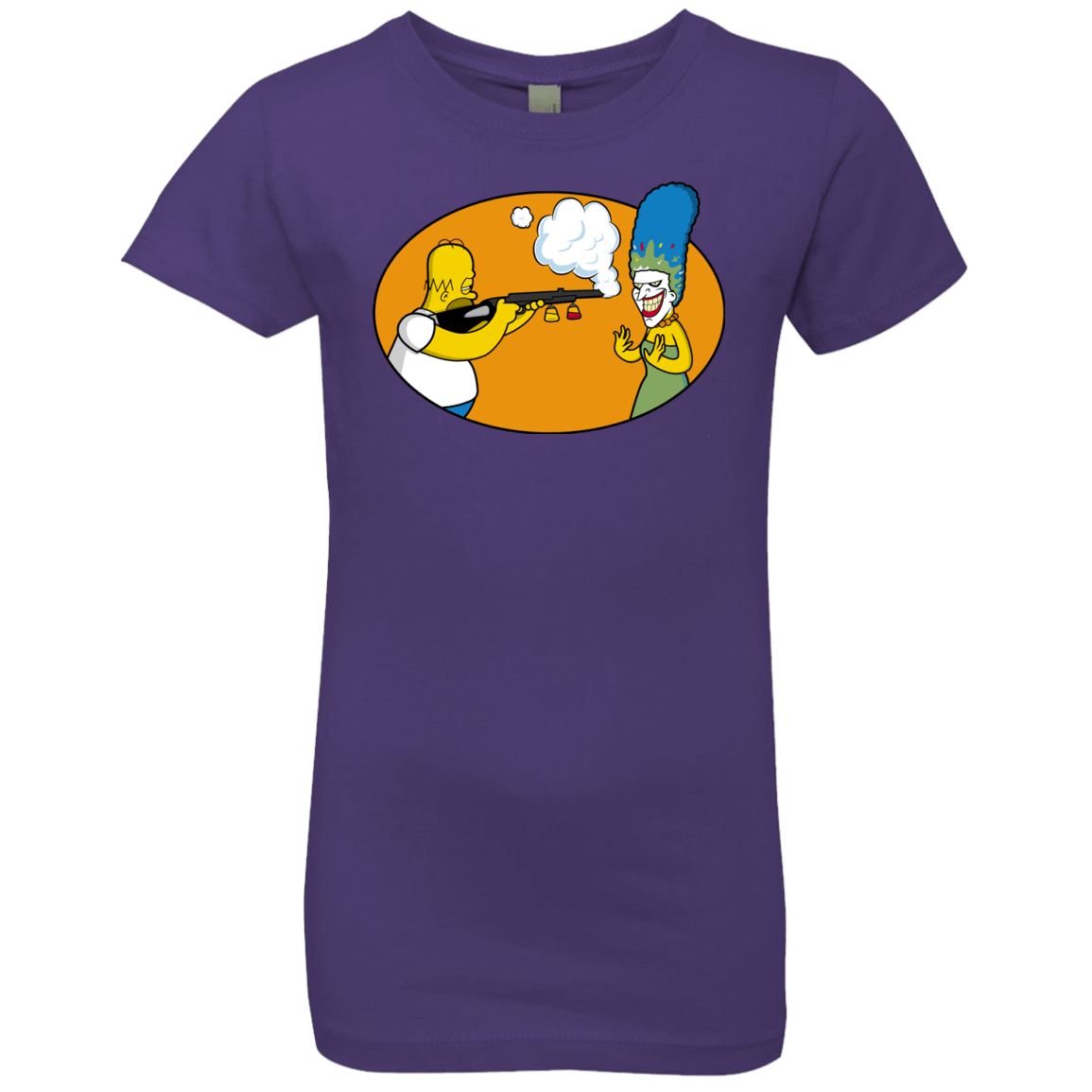 T-Shirts Purple Rush / YXS Make Up Gun Girls Premium T-Shirt