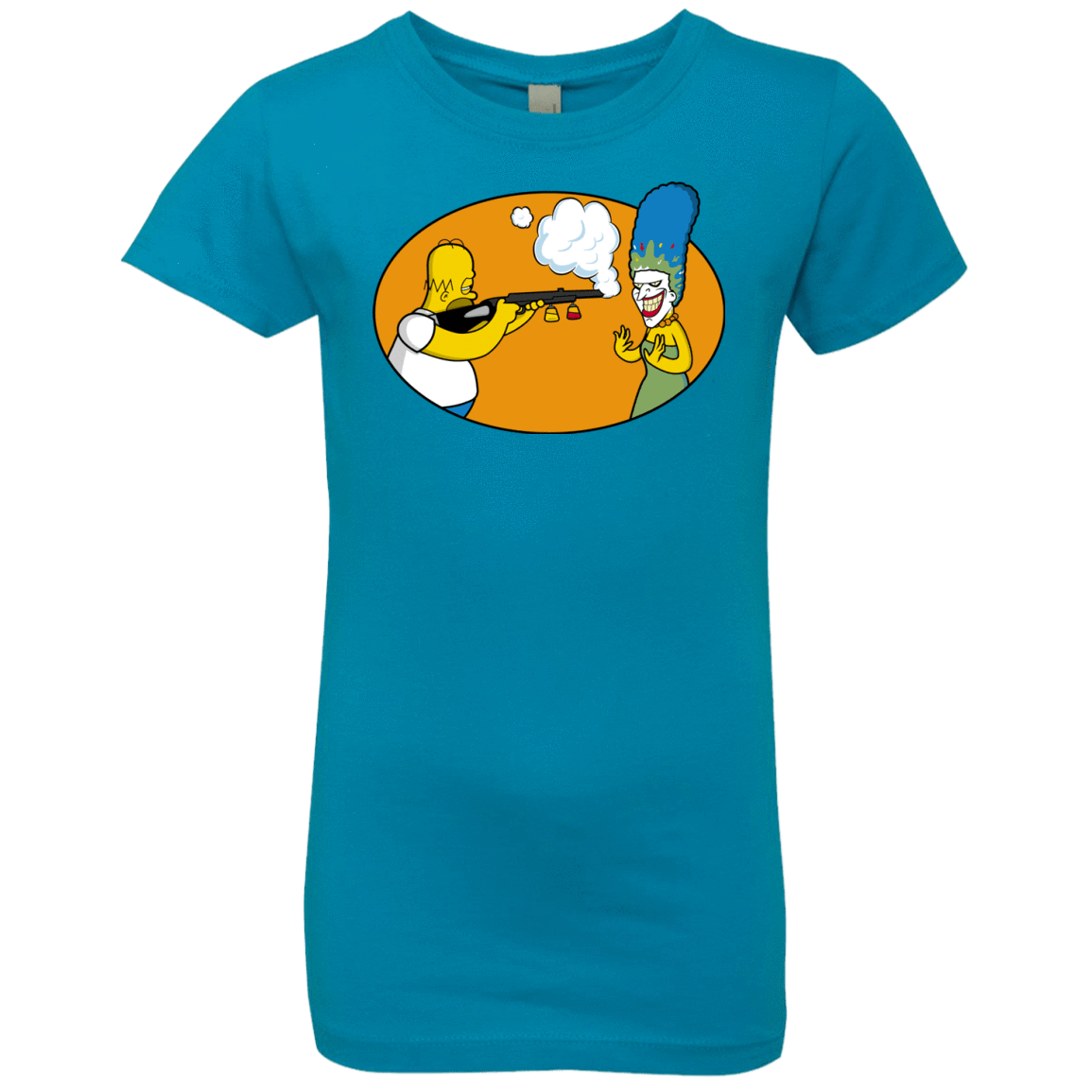 T-Shirts Turquoise / YXS Make Up Gun Girls Premium T-Shirt