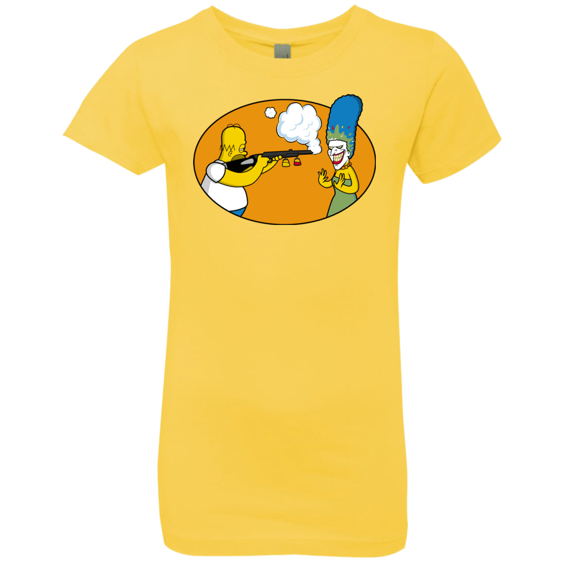 T-Shirts Vibrant Yellow / YXS Make Up Gun Girls Premium T-Shirt