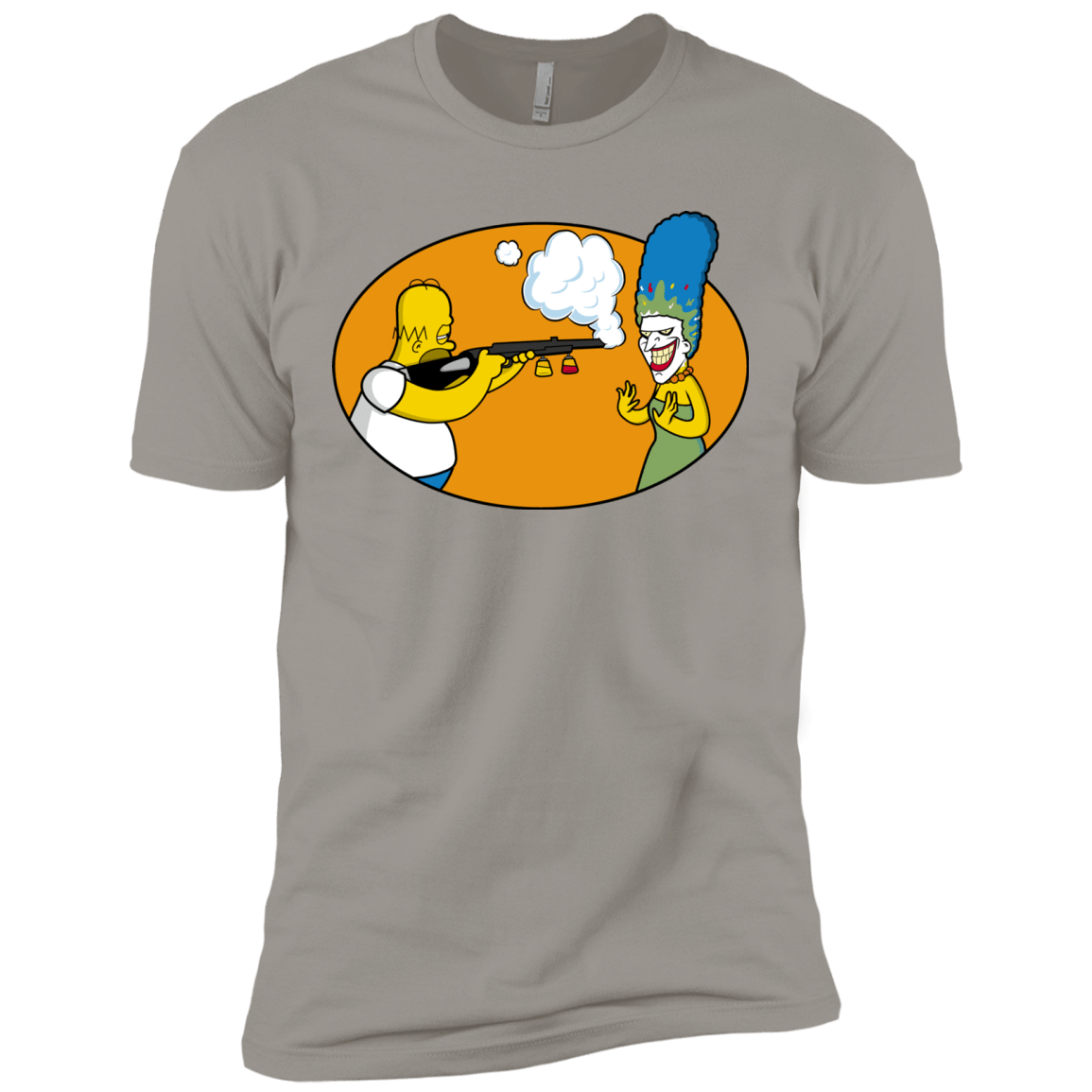 T-Shirts Light Grey / X-Small Make Up Gun Men's Premium T-Shirt