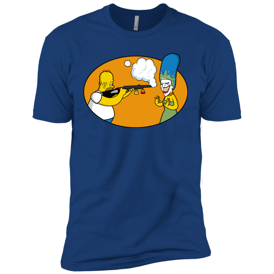 T-Shirts Royal / X-Small Make Up Gun Men's Premium T-Shirt