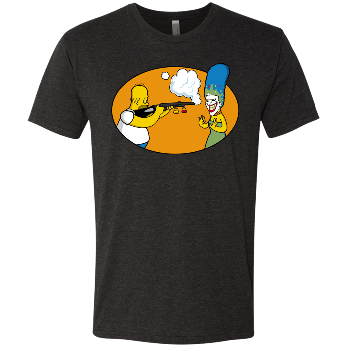 T-Shirts Vintage Black / Small Make Up Gun Men's Triblend T-Shirt