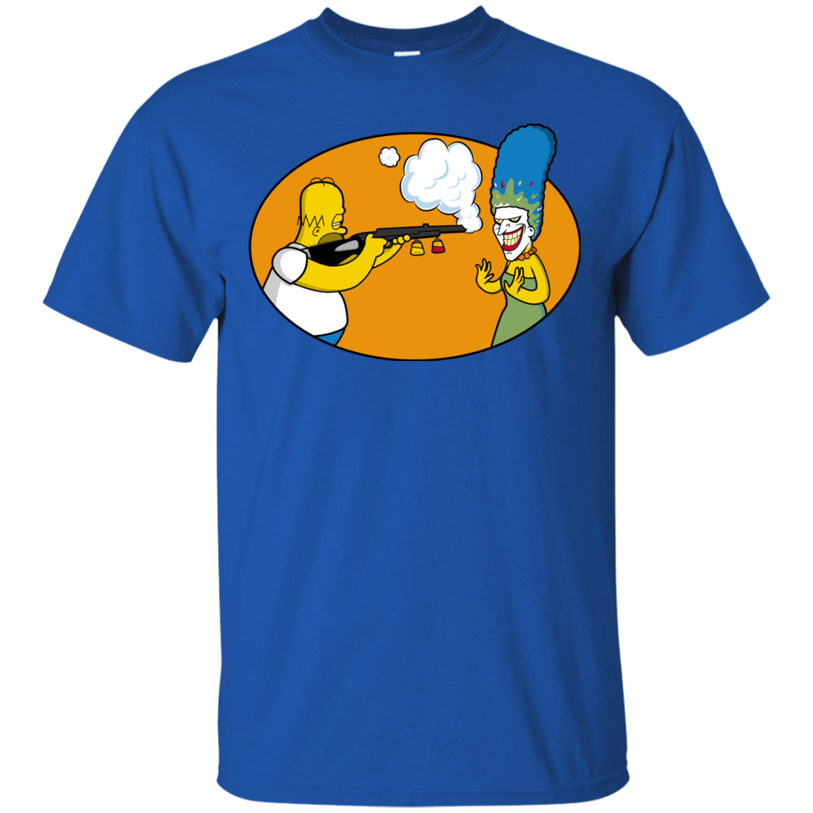 T-Shirts Royal / Small Make Up Gun T-Shirt