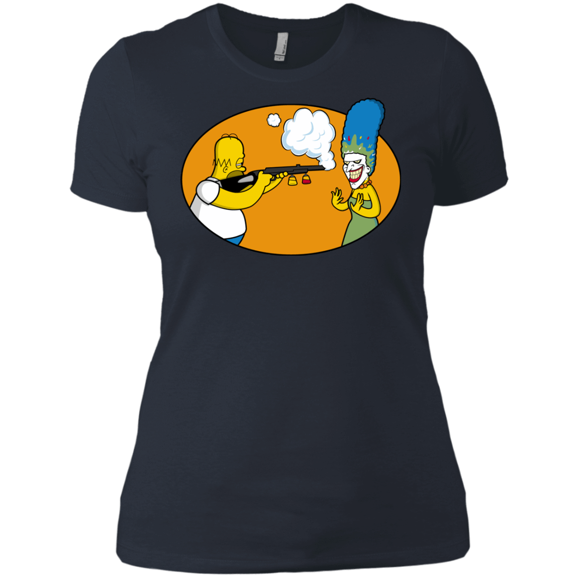 T-Shirts Indigo / X-Small Make Up Gun Women's Premium T-Shirt