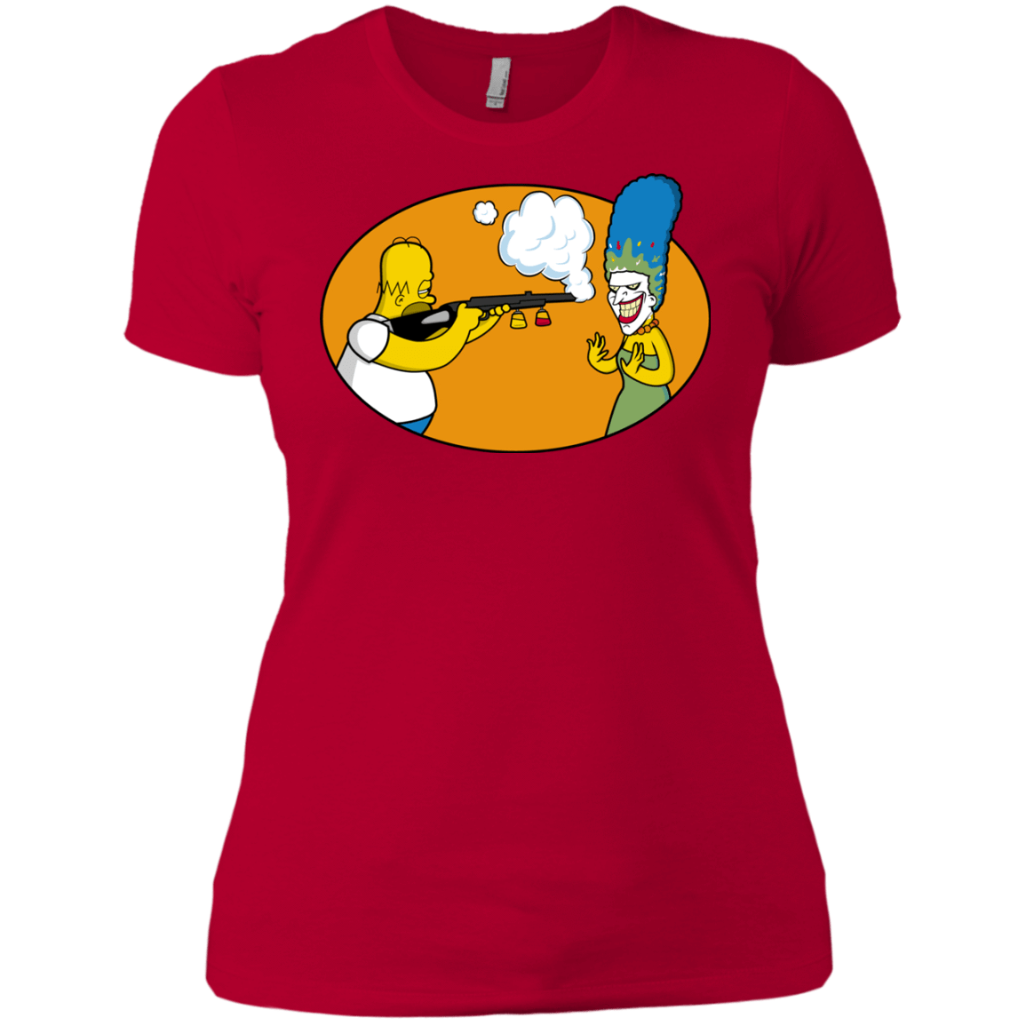 T-Shirts Red / X-Small Make Up Gun Women's Premium T-Shirt