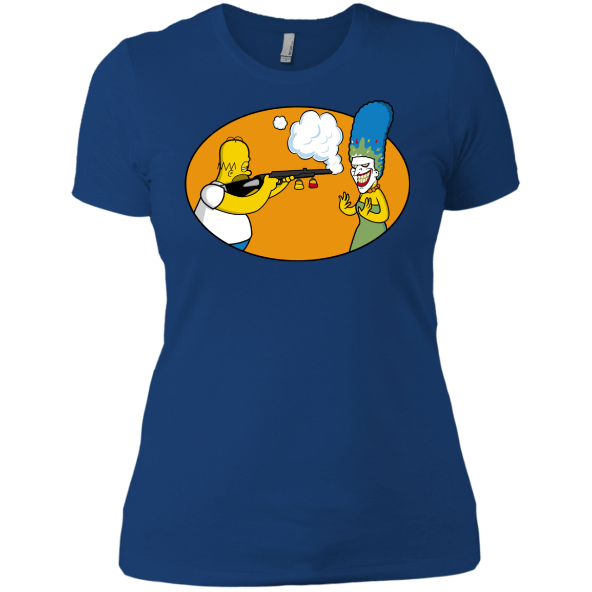 T-Shirts Royal / X-Small Make Up Gun Women's Premium T-Shirt