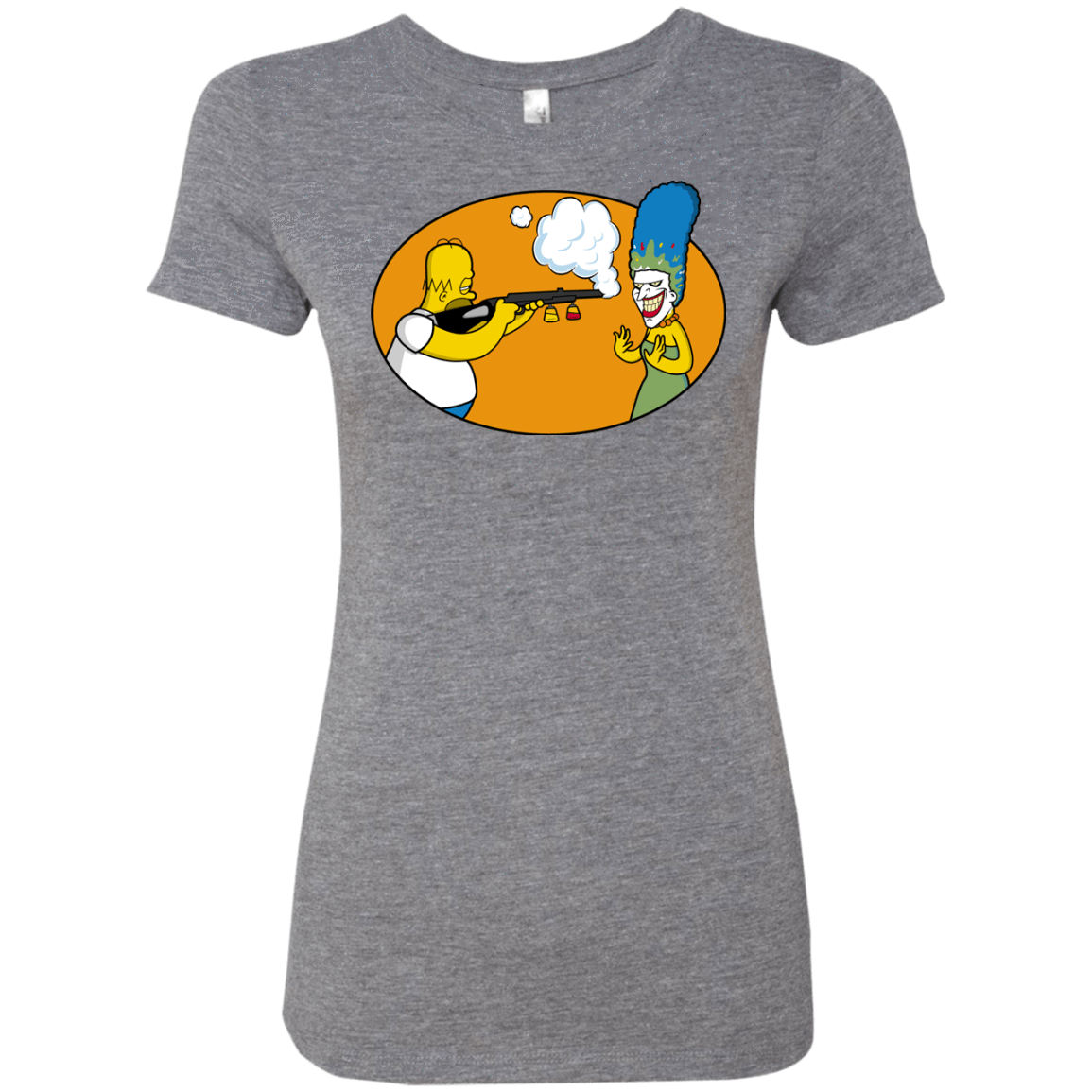 T-Shirts Premium Heather / Small Make Up Gun Women's Triblend T-Shirt