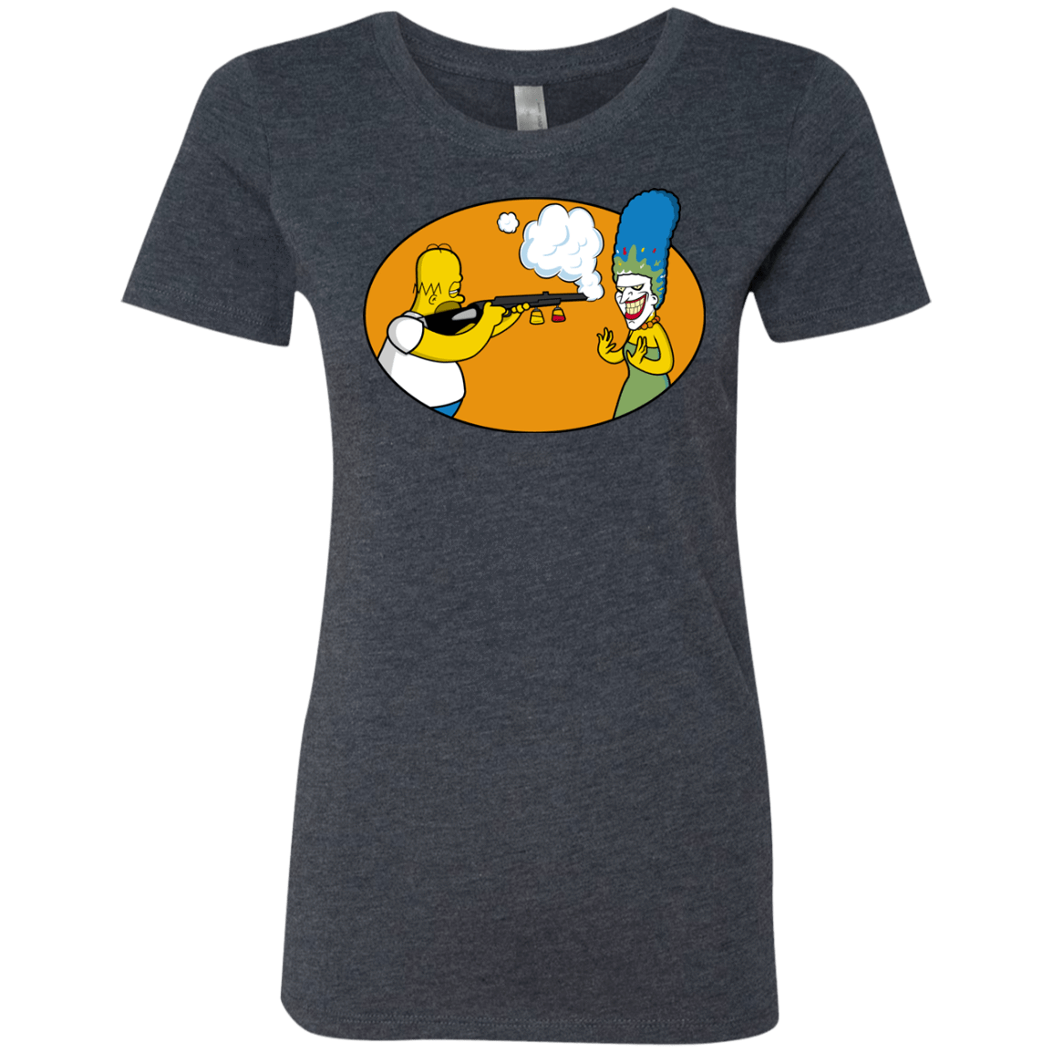 T-Shirts Vintage Navy / Small Make Up Gun Women's Triblend T-Shirt